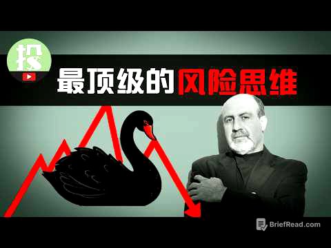 靠黑天鹅实现财富自由？风险大师塔勒布，教你如何靠风险致富！
