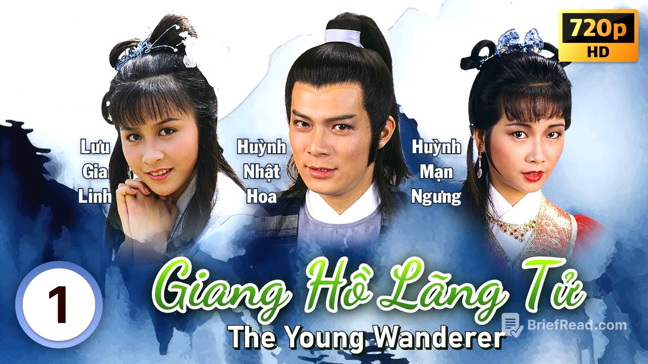 Giang Hồ Lãng Tử (The Young Wanderer) 1/20 | Huỳnh Nhật Hoa, Lưu Gia Linh | TVB 1985