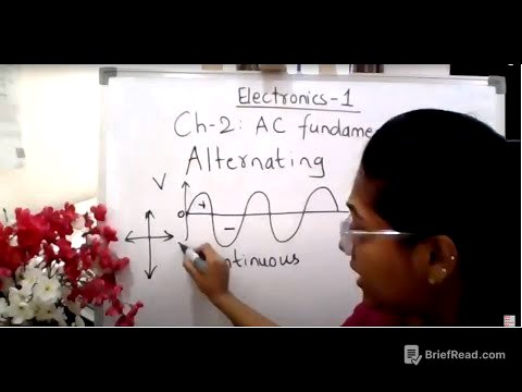 Class 11 :AC Fundamentals (1) :Electronics -1: Chapter 2:11-10-2021