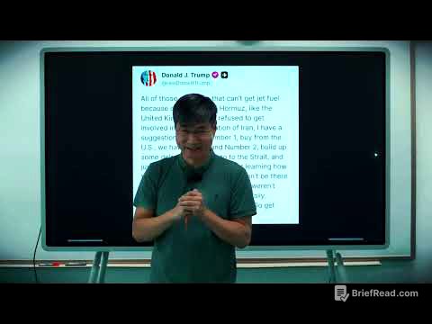 Game Theory #18:  Trump World Order