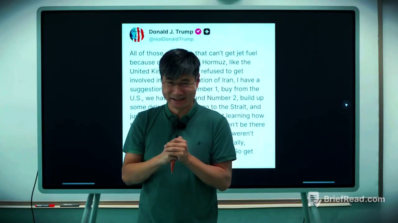 Game Theory #18:  Trump World Order