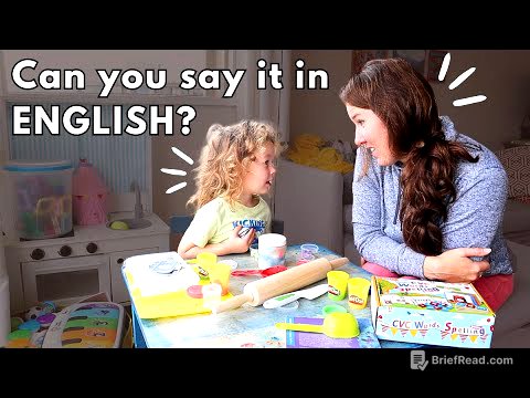 Do you speak English better than a 3 year old? *Natural English Conversation*