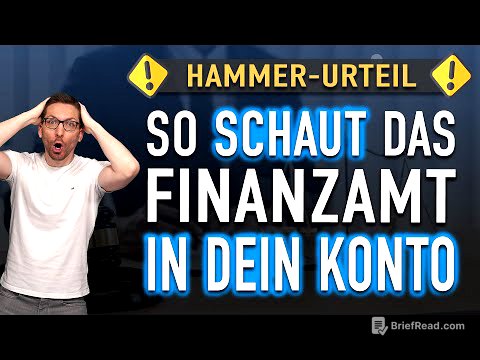 HAMMER-Urteil 😳 So schaut das Finanzamt 2025  in DEIN Bankkonto!