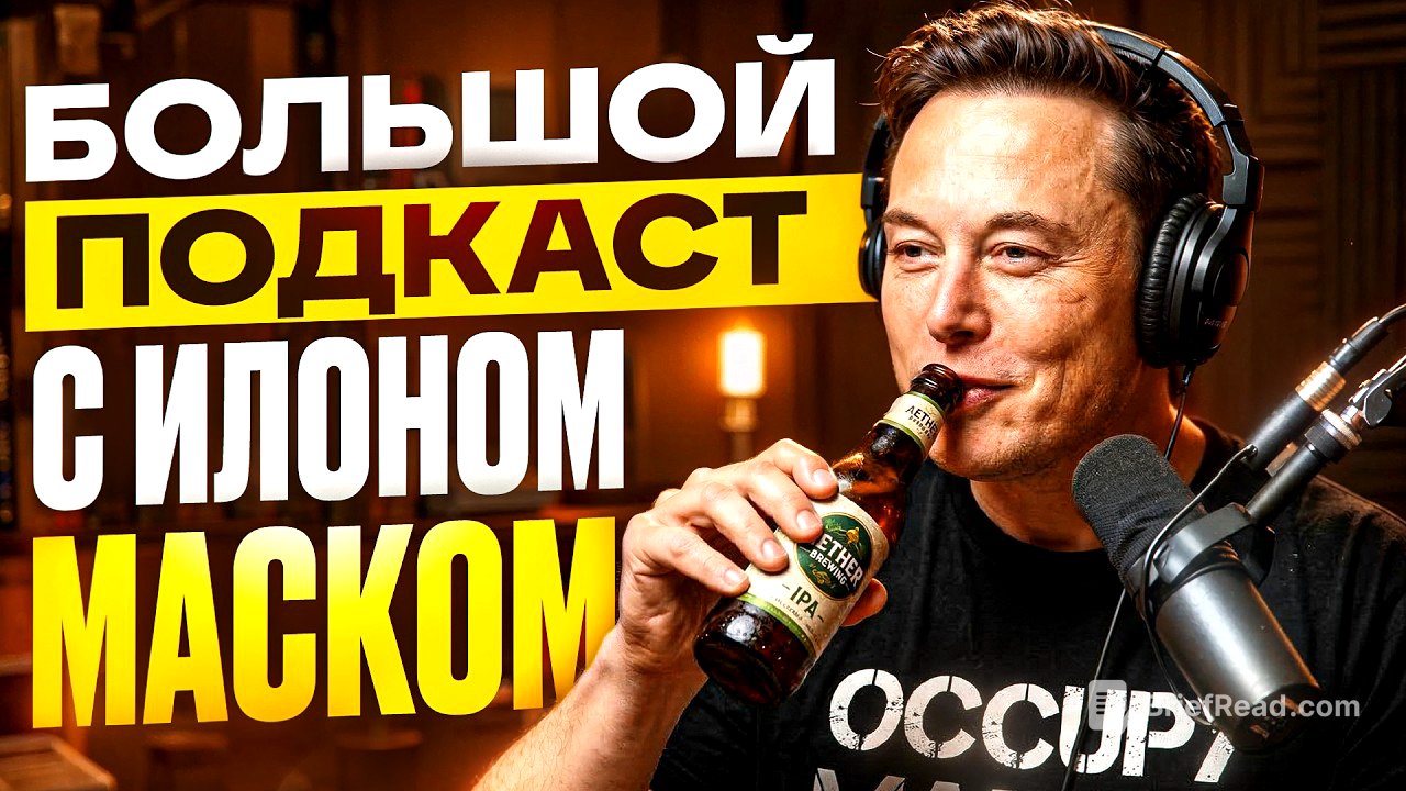 Илон Маск про орбитальные дата‑центры и будущее ИИ