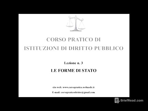 3.  LE FORME DI STATO