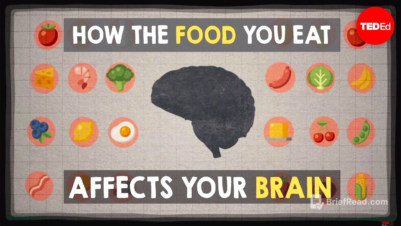 How the food you eat affects your brain - Mia Nacamulli