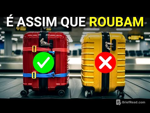 12 TRUQUES de BAGAGEM que as COMPANHIAS AÉREAS ODEIAM (Nunca perca sua mala)
