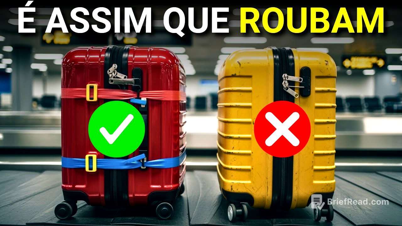 12 TRUQUES de BAGAGEM que as COMPANHIAS AÉREAS ODEIAM (Nunca perca sua mala)