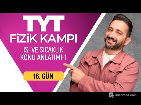 Isı ve Sıcaklık Konu Anlatımı | 50 Günde TYT Fizik Kampı