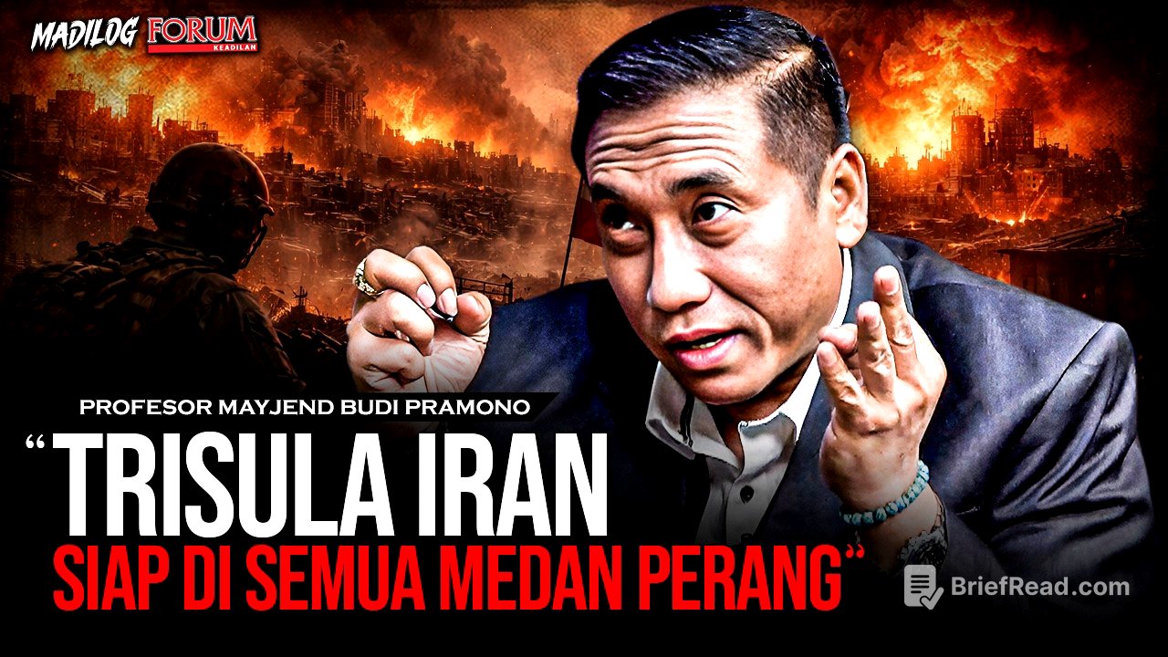 PROFESOR MAYJEND BUDI PRAMONO: MATI PERANG PILIHAN HIDUP RAKYAT IRAN