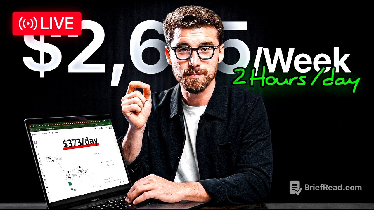 This Lazy AI Side Hustle Makes $373/DAY (LIVE BREAKDOWN)