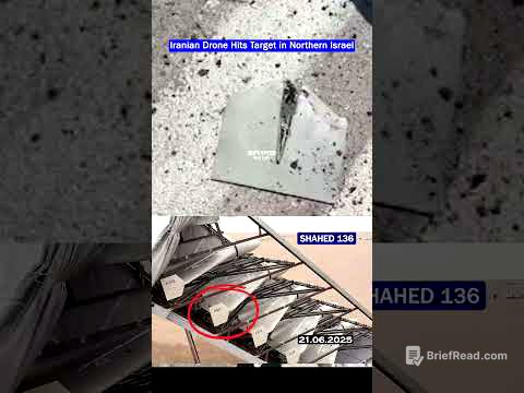 Iranian Shahed-136 Hits Target in Northern Israel