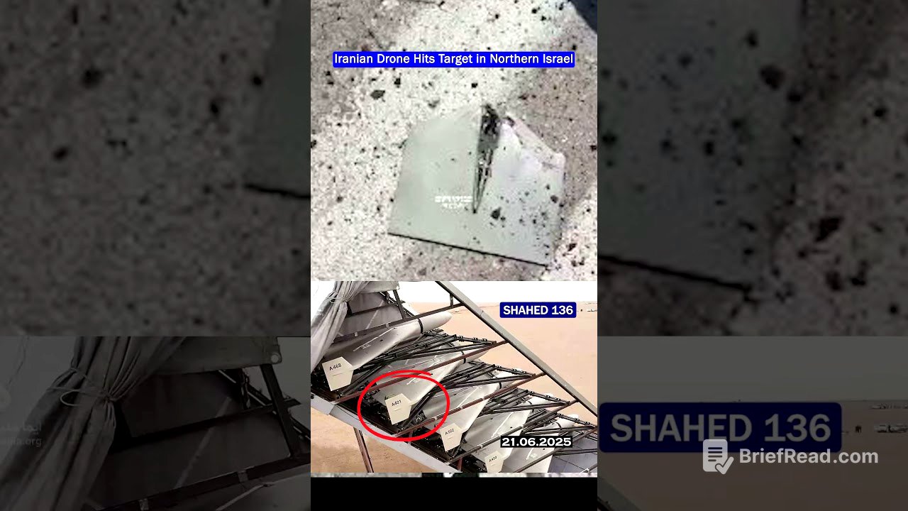 Iranian Shahed-136 Hits Target in Northern Israel