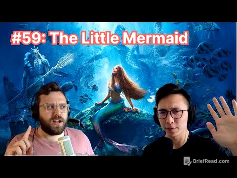 The Little Mermaid (2023) review | Two Dudes Watch Cartoons podcast #59