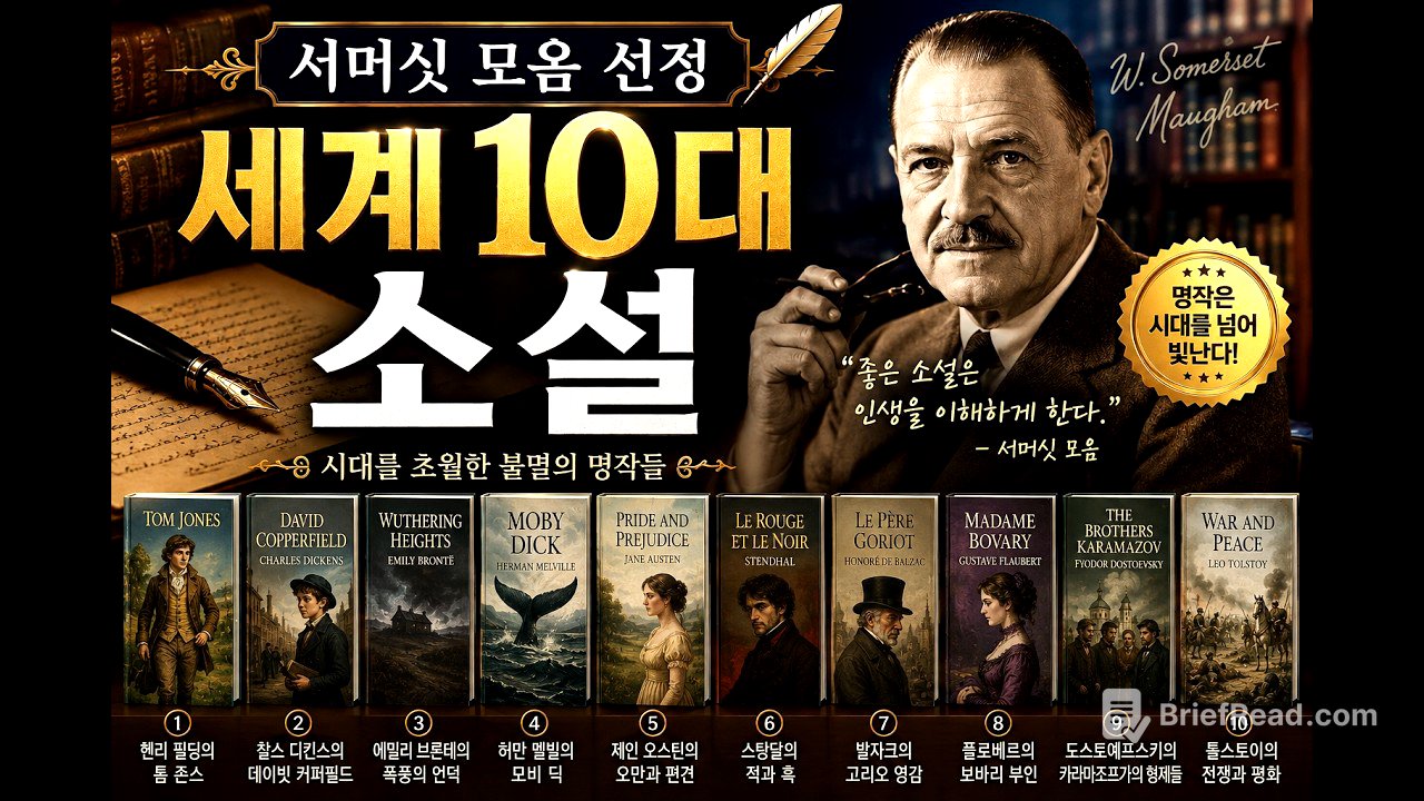 세계 10대 소설, 서머싯 모옴