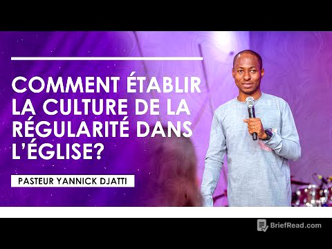 COMMENT ETABLIR LA CULTURE DE LA REGULARITE DANS UNE EGLISE