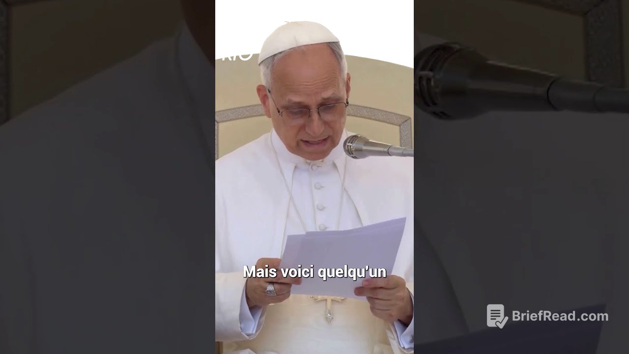🔴 « Avant d'être croyants, nous sommes appelés à être humains »