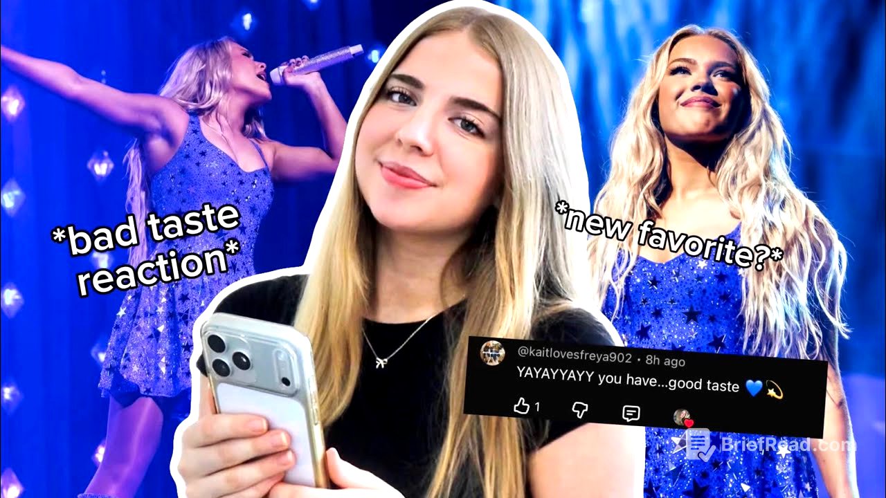REACTING To Bad Taste by FREYA SKYE!!!