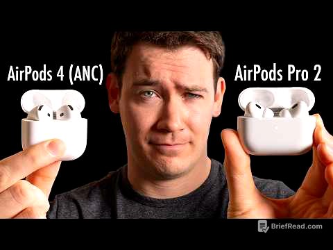 AirPods 4 (ANC) vs. AirPods Pro 2 - Which Should You Buy?