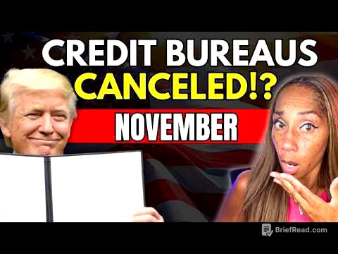 Trump Pushed 3 MASSIVE Credit Scores Changes Nov 1, 2025! Everyone Impacted!