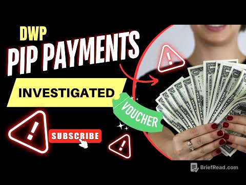 PIP Payments investigated  by DWP — Could Vouchers Be Next? #pip #dwp