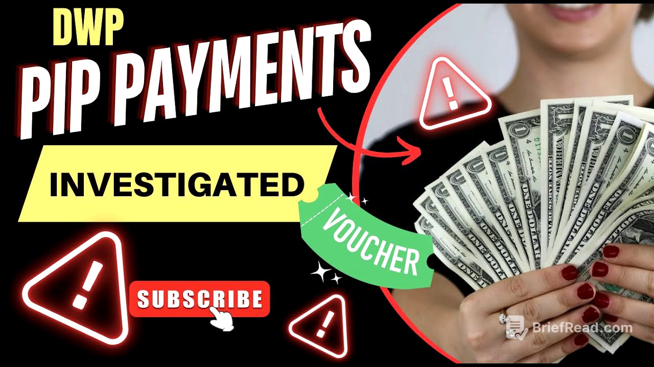 PIP Payments investigated  by DWP — Could Vouchers Be Next? #pip #dwp