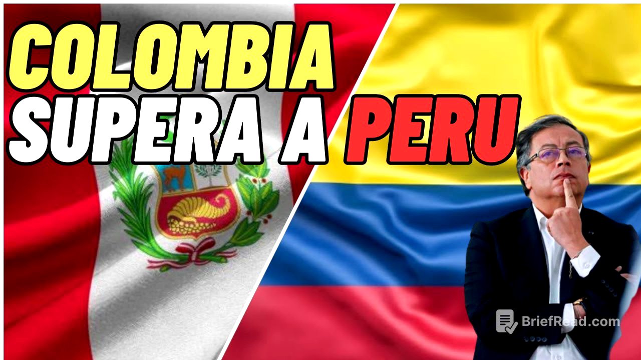 Peru se deja superar por Colombia en estimación económica