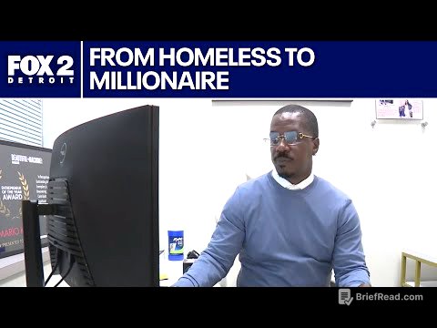 Meet the Detroit man who went from homeless to millionaire