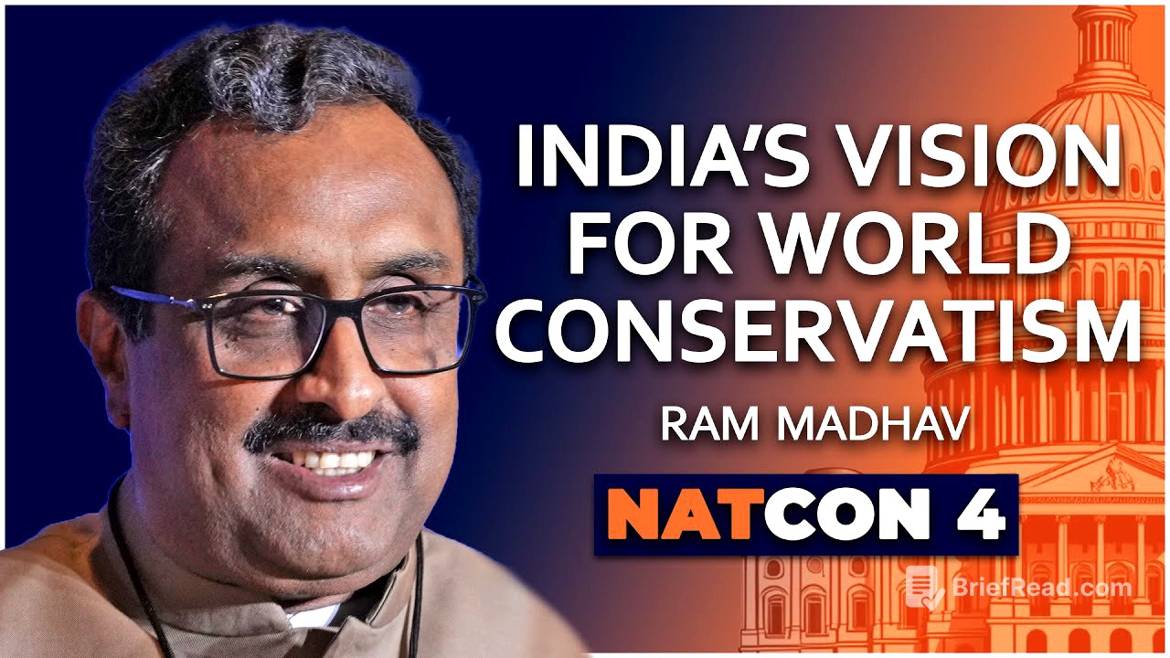 Ram Madhav | India’s Vision for World Conservatism | NatCon 4