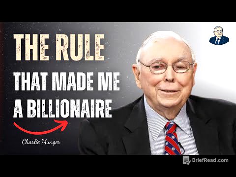 Charlie Munger: How To Never Lose Money  - The Most Important