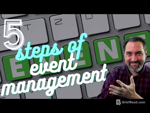 5 Stages of Event Management - Making and Online Event from Start to Finish