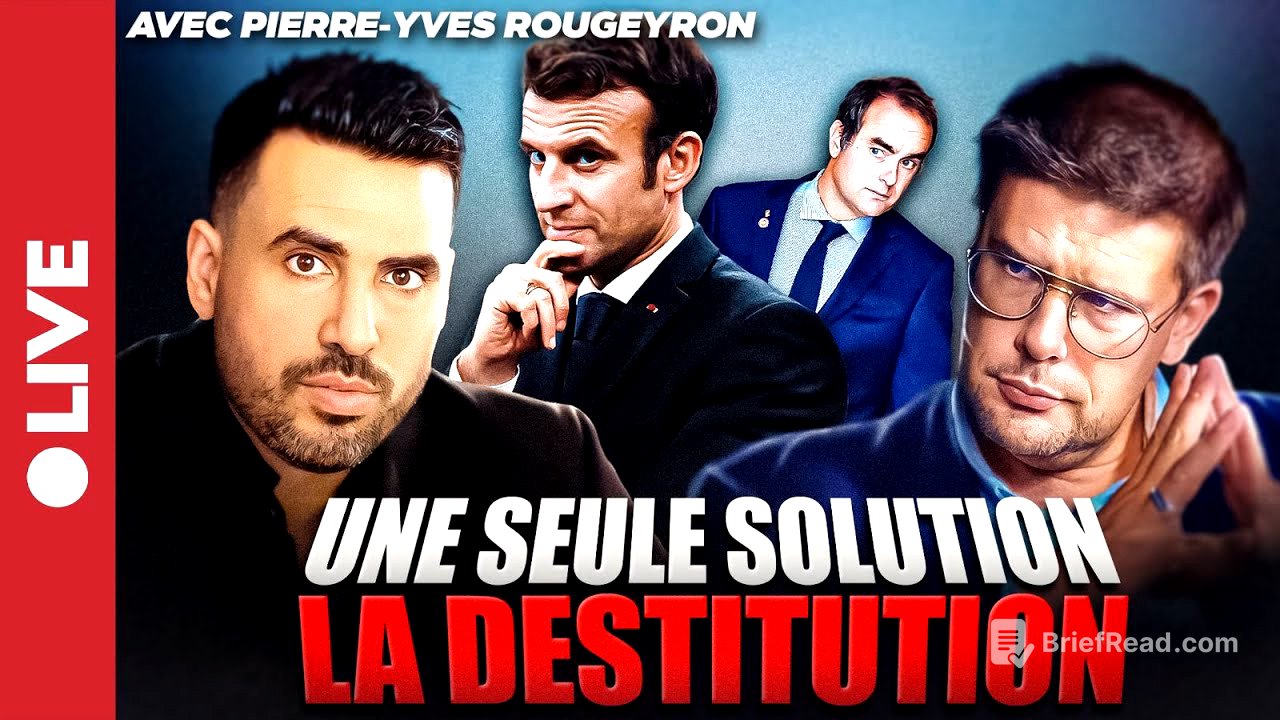 La CHUTE: Macron et la mort programmée de la Cinquième République.