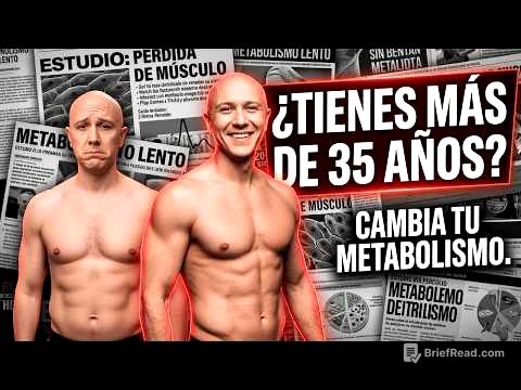 Sí O Sí  Tienes Que Ver ESTO Si Tienes Más De 35 Años | La Clave Para Recuperar Tu METABOLISMO