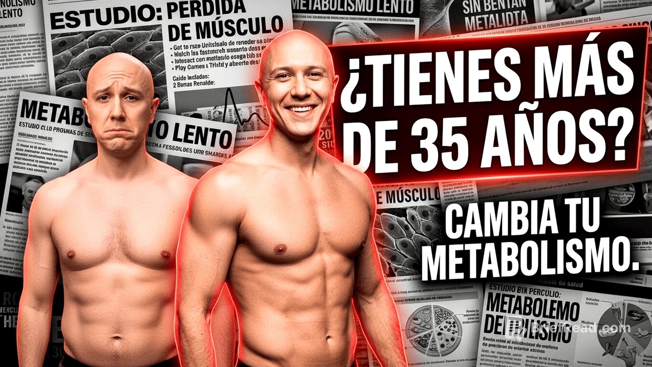 Sí O Sí  Tienes Que Ver ESTO Si Tienes Más De 35 Años | La Clave Para Recuperar Tu METABOLISMO
