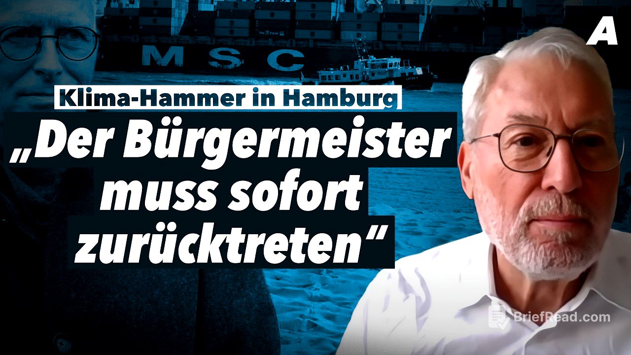 Klimaentscheid in Hamburg: „Angriff auf die Arbeitsplätze“ – Fritz Vahrenholt im Interview