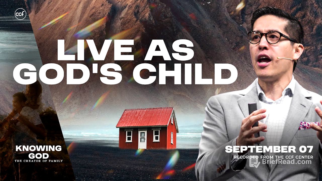 Live as God's Child | Edric Mendoza | September 7, 2025