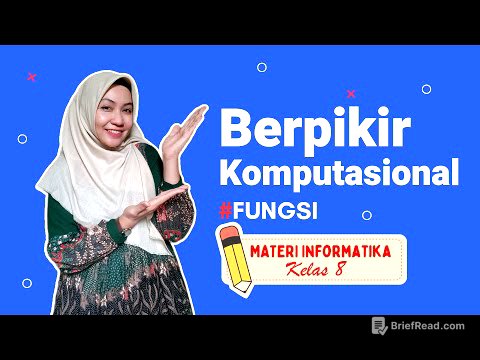 FUNGSI | Bab Berpikir Komputasional | Materi Informatika SMP kelas 8 | Fase D