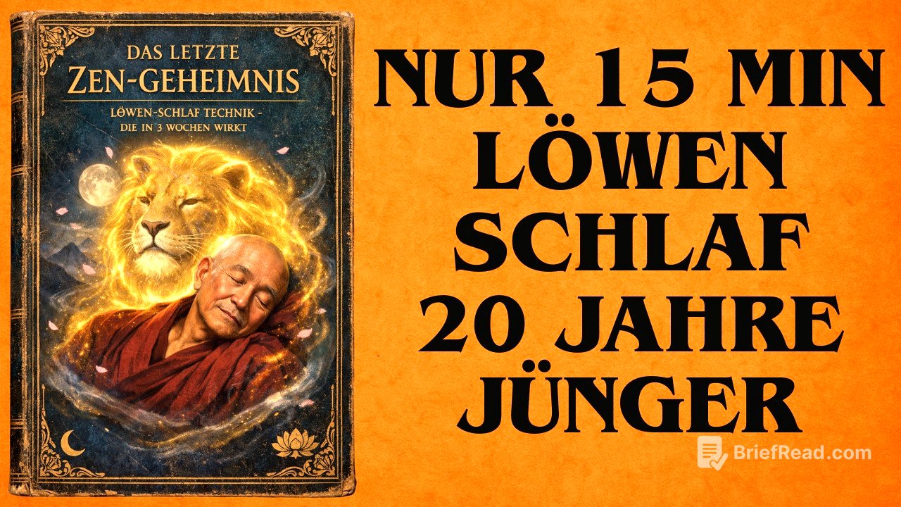 Letztes Zen-Geheimnis: Löwen-Schlaf-Technik, die dich um 20 Jahre verjüngt (Hörbuch)