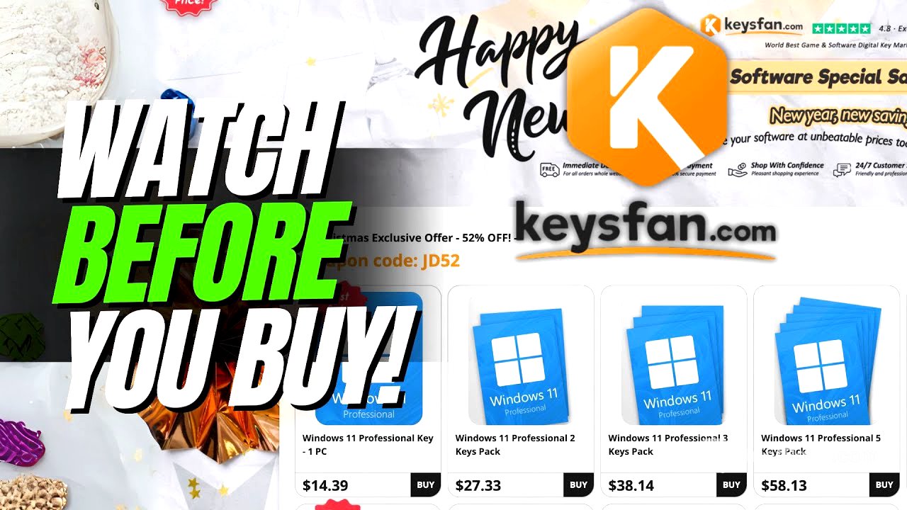 Watch Before You Buy! - KeysFan Discounted Software Licenses?! #keysfan