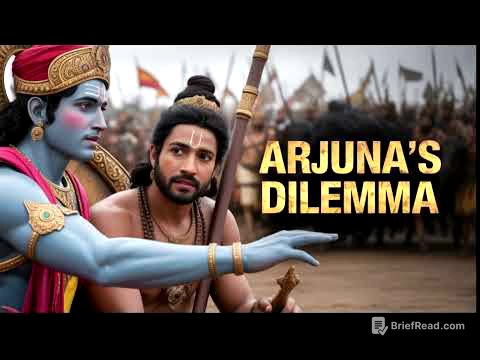 Arjuna’s Crisis Explained – Bhagavad Gita Chapter 1 by Swami Sarvapriyananda