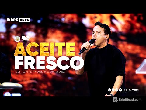 ACEITE FRESCO | PR. SAMUEL RODRÍGUEZ | CA. HOSANNA