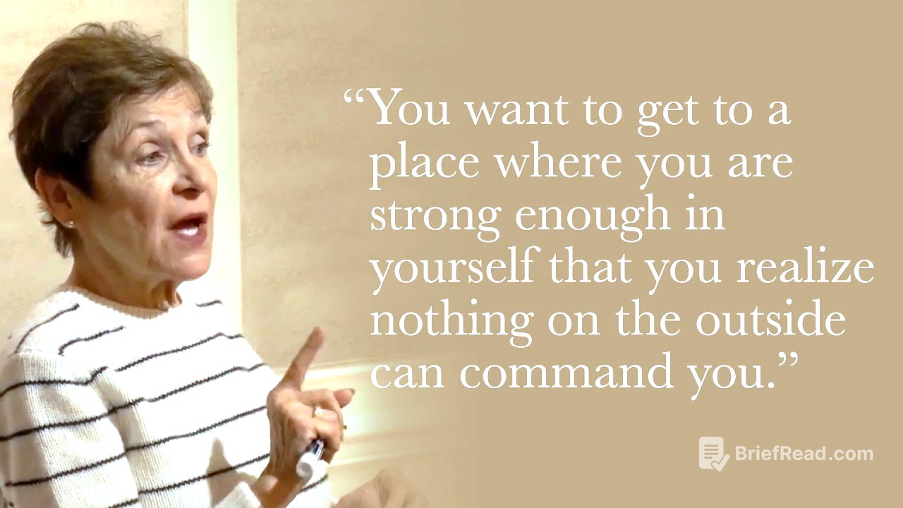 Caroline Myss - Nothing on the outside can command you.