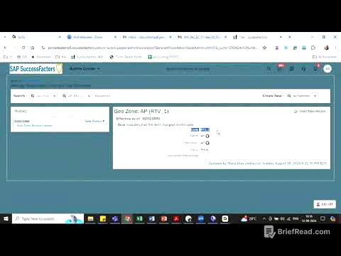 SAP SuccessFactors Employee Central Complete Course Day 9 | Objects