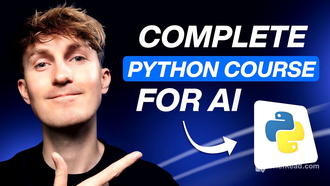 Python for AI - Full Beginner Course
