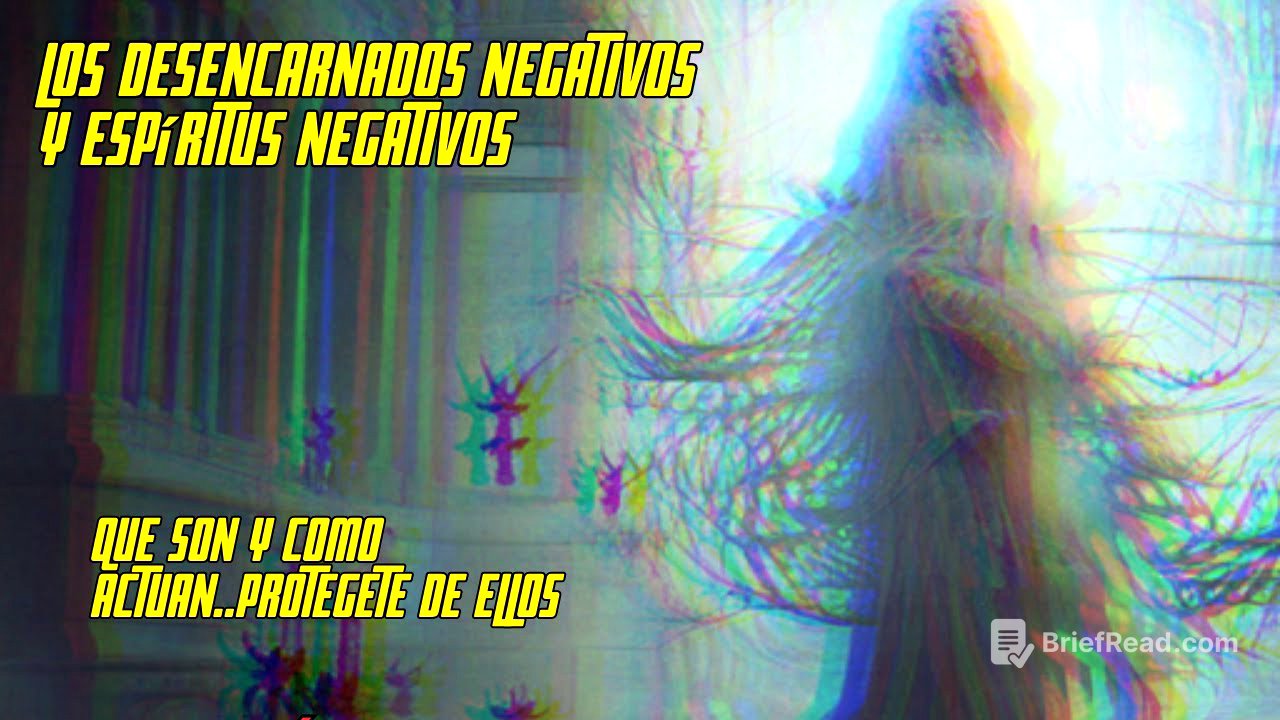 Desencarnados negativos y espíritus negativos de la corporación Arconte