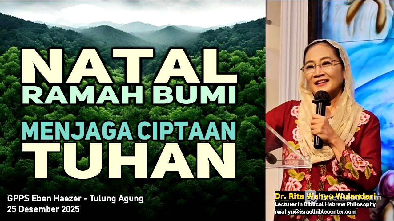 NATAL RAMAH BUMI - MENJAGA CIPTAAN TUHAN - Perenungan kepedulian sesama dan lingkungan