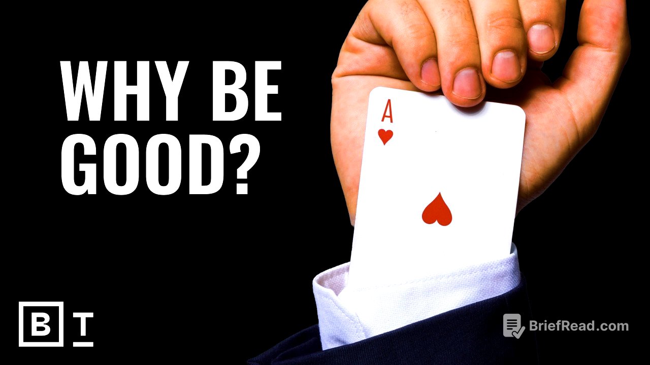Why goodness still matters in a self-optimized world
