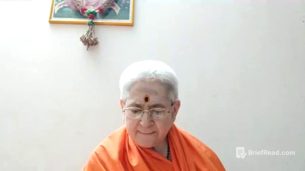 Panchadashi (Ch 1) - 12 by Swamini Sadvidyananda