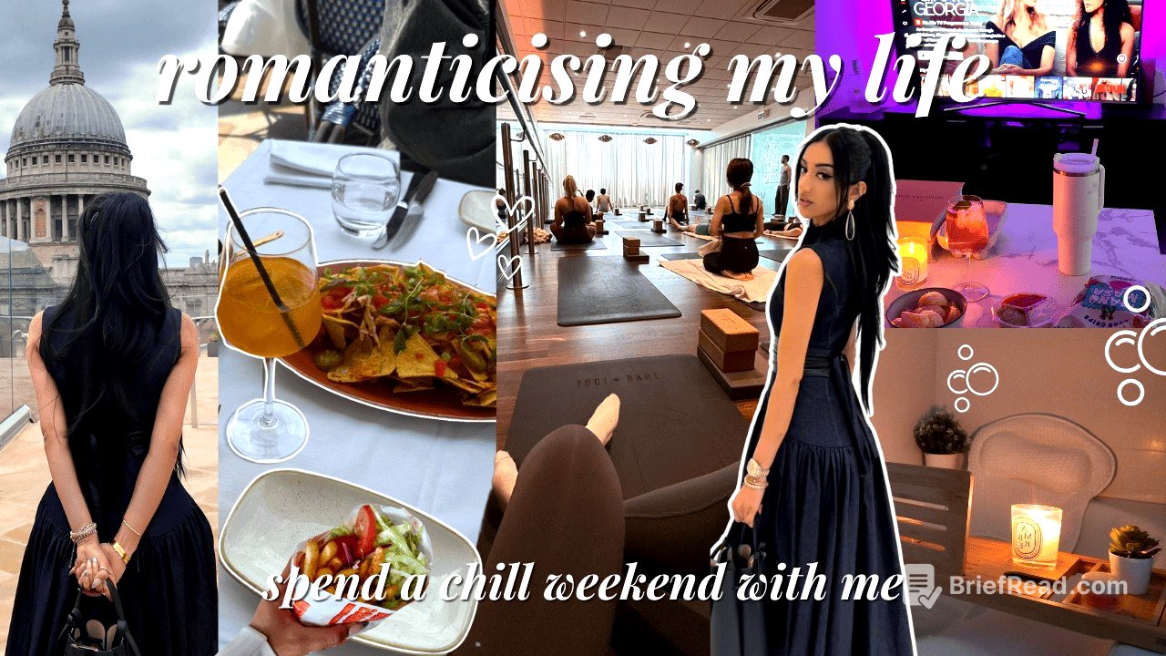 romanticising my life and having more fun | spend a chill weekend with me