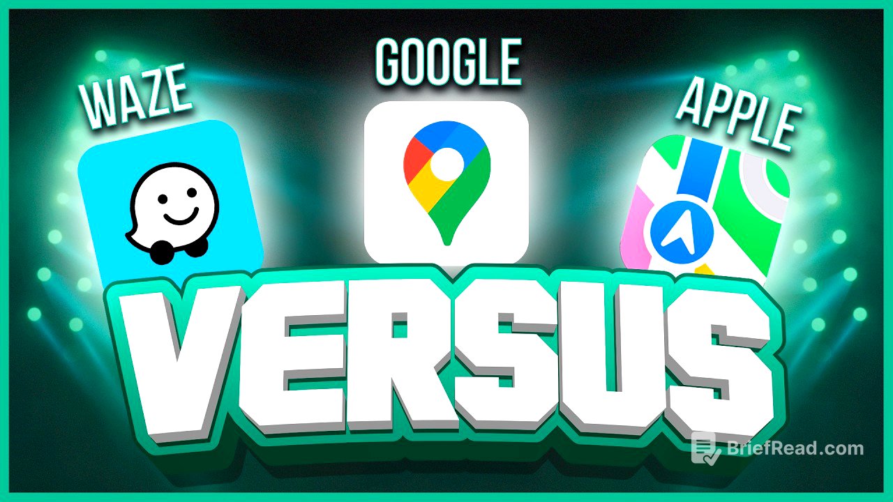 Waze VS Google Maps VS Apple Mapas 📍 ESTE ES EL MEJOR NAVEGADOR